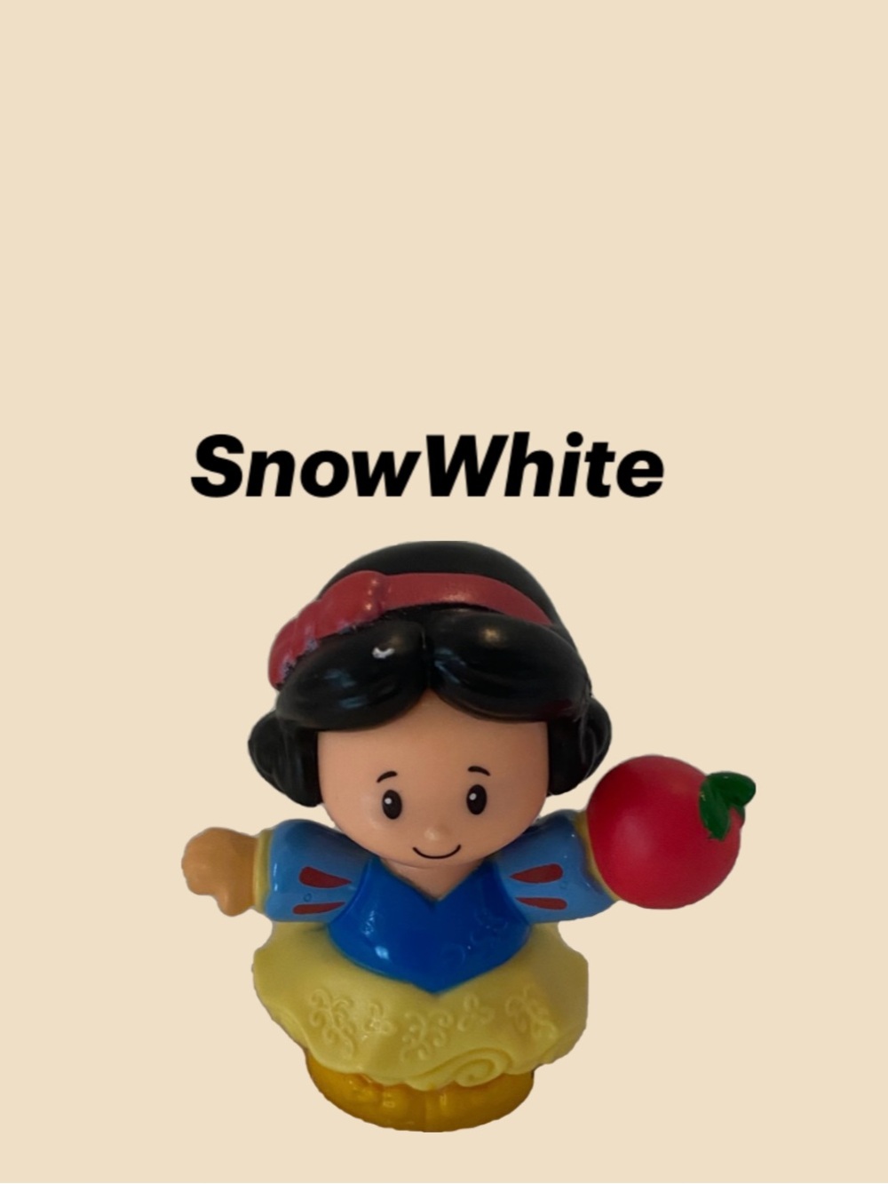 Snow White Mini Figure — Red Apple Toy